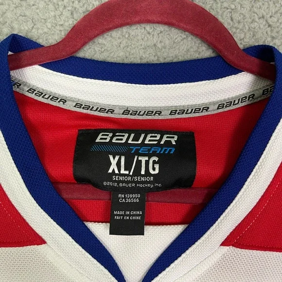 dual state river hawks hockey Bauer jersey - Picture 3 of 4